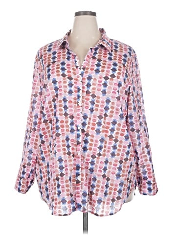 Nic + Zoe Long Sleeve Blouse (view 1)