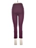 lucy Solid Purple Active Pants Size M - photo 2
