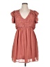 GeeGee 100% Polyester Hearts Pink Casual Dress Size XL - photo 1