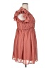 GeeGee 100% Polyester Hearts Pink Casual Dress Size XL - photo 4