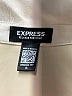 Express Metallic Ivory 3/4 Sleeve Blouse Size XL - photo 7