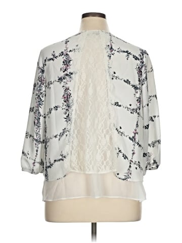 LC Lauren Conrad 3/4 Sleeve Blouse (view 2)