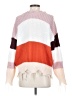 Unbranded 100% Polyester Color Block Orange Pullover Sweater Size S - photo 2