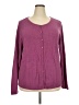 Jaclyn Smith Purple Cardigan Size 2X - photo 1