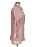 Zara Pink Long Sleeve Button-Down Shirt Size M - photo 4