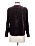 J.Jill Purple Long Sleeve Blouse Size XS - photo 2