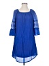 Indigo Rose Blue Casual Dress Size S (petite) - photo 1