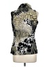 Milano Silver Sleeveless Blouse Size L - photo 2