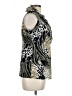 Milano Silver Sleeveless Blouse Size L - photo 4
