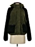 Plush 100% Polyester Green Faux Fur Jacket Size S - photo 1