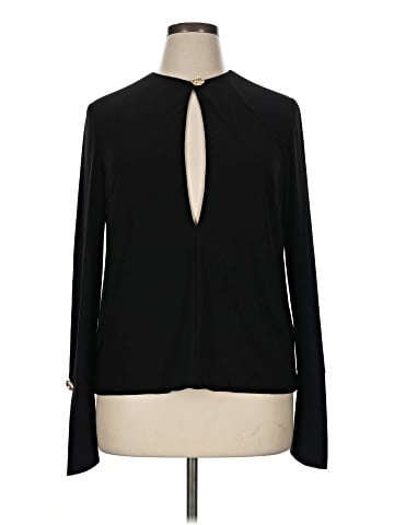 Brandon Maxwell Long Sleeve Blouse (view 1)