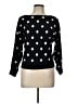 Calligraphie Polka Dots Black Pullover Sweater Size L - photo 1