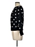 Calligraphie Polka Dots Black Pullover Sweater Size L - photo 5