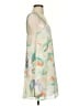 Zara Basic Tropical Ivory Casual Dress Size S - photo 4