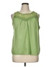 New Directions Green Sleeveless Blouse Size 1X - photo 1