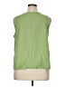 New Directions Green Sleeveless Blouse Size 1X - photo 2