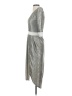 Zhivago Metallic Silver Cocktail Dress Size S - photo 5