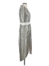 Zhivago Metallic Silver Cocktail Dress Size S - photo 4