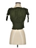 Express 100% Rayon Green Sleeveless Blouse Size XS - photo 1