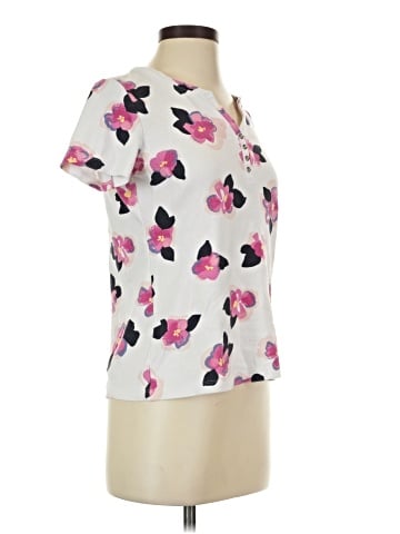 Karen Scott Short Sleeve Blouse (view 1)
