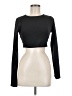 Unbranded Black Long Sleeve Top Size M (estimated) - photo 1