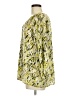 Kasper 100% Polyester Yellow Long Sleeve Blouse Size M - photo 5