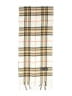 Unbranded 100% Acrylic Plaid Ivory White Scarf One size - photo 2