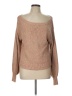 Intermix Tweed Tan Pullover Sweater Size L - photo 1