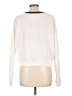 Fifth Sun Stripes White Pullover Sweater Size L - photo 2