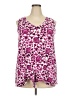 Lane Bryant Pink Sleeveless Blouse Size 18 - 20 Plus - photo 1