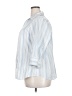 Riders Stripes Blue 3/4 Sleeve Button-Down Shirt Size 2X - photo 5