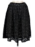 Final Touch 100% Polyester Stars Black Casual Skirt Size M - photo 1