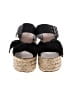 Valentino Black Brown Raffia Bow Espadrille wedges Size EU 40 - photo 2