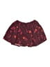 Lands' End Floral Burgundy Skirt Size 7 - 8 - photo 1