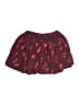 Lands' End Floral Burgundy Skirt Size 7 - 8 - photo 2