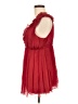 Studio M 100% Silk Red Sleeveless Silk Top Size M - photo 5