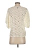Willi Smith Ivory Short Sleeve Blouse Size S - photo 2