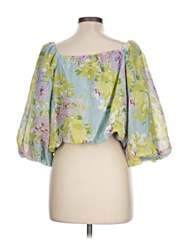 Calypso St. Barth 3/4 Sleeve Blouse (view 2)