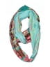 Assorted Brands 100% Polyester Teal Blue Scarf One size - photo 1