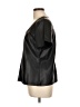 Ann Taylor 100% Polyester Black Short Sleeve Blouse Size L - photo 5