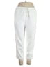 Unbranded Solid White Casual Pants Size XL - photo 1