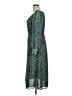 o.p.t 100% Polyester Paisley Green Cocktail Dress Size XL - photo 5