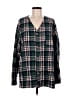 L.L.Bean 100% Cotton Green Long Sleeve Button-Down Shirt Size L - photo 1
