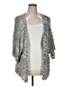 It's Our Time 100% Acrylic Silver Cardigan Size XL - photo 1