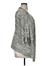 It's Our Time 100% Acrylic Silver Cardigan Size XL - photo 4