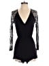 Chloe & Katie 100% Rayon Black Romper Size S - photo 1