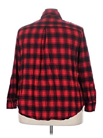 CALVIN KLEIN JEANS 3/4 Sleeve Button-Down Shirt (view 2)