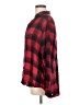 Grayson 100% Lyocell Plaid Red Long Sleeve Button-Down Shirt Size Med (3) - photo 5