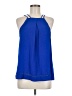 Sweet Wanderer Blue Sleeveless Blouse Size M - photo 1