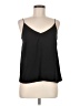 H&M 100% Polyester Black Sleeveless Top Size 6 - photo 1